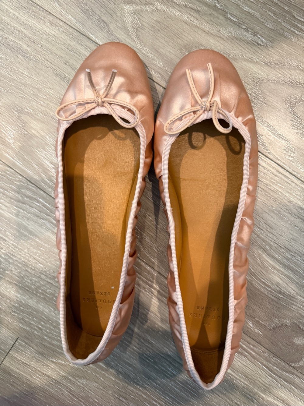 SEZANE AGATHE LOW BALLET FLATS